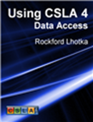 Picture of Using CSLA 4: Data Access